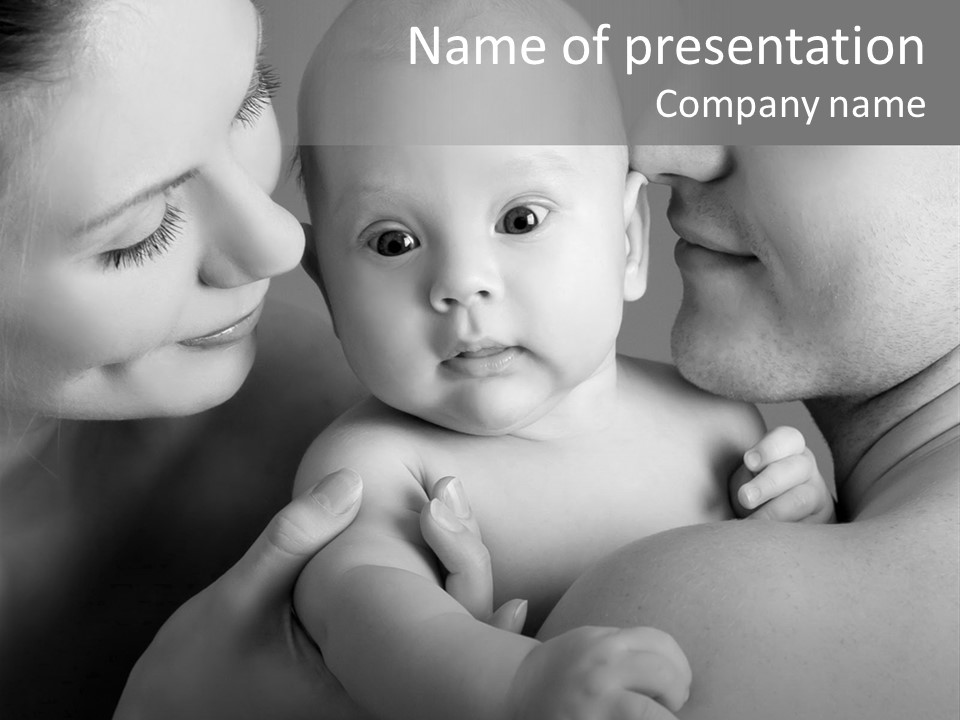 Bonding Beautiful Little PowerPoint Template