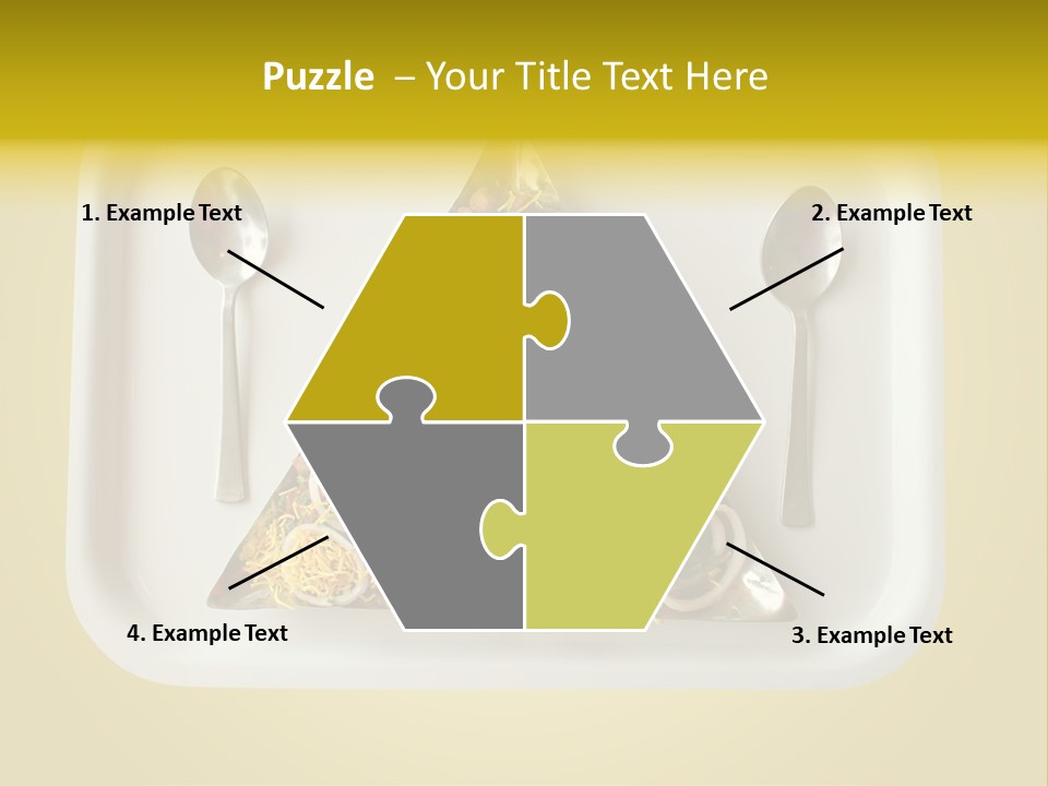 Chutney Isolated Pakodi PowerPoint Template