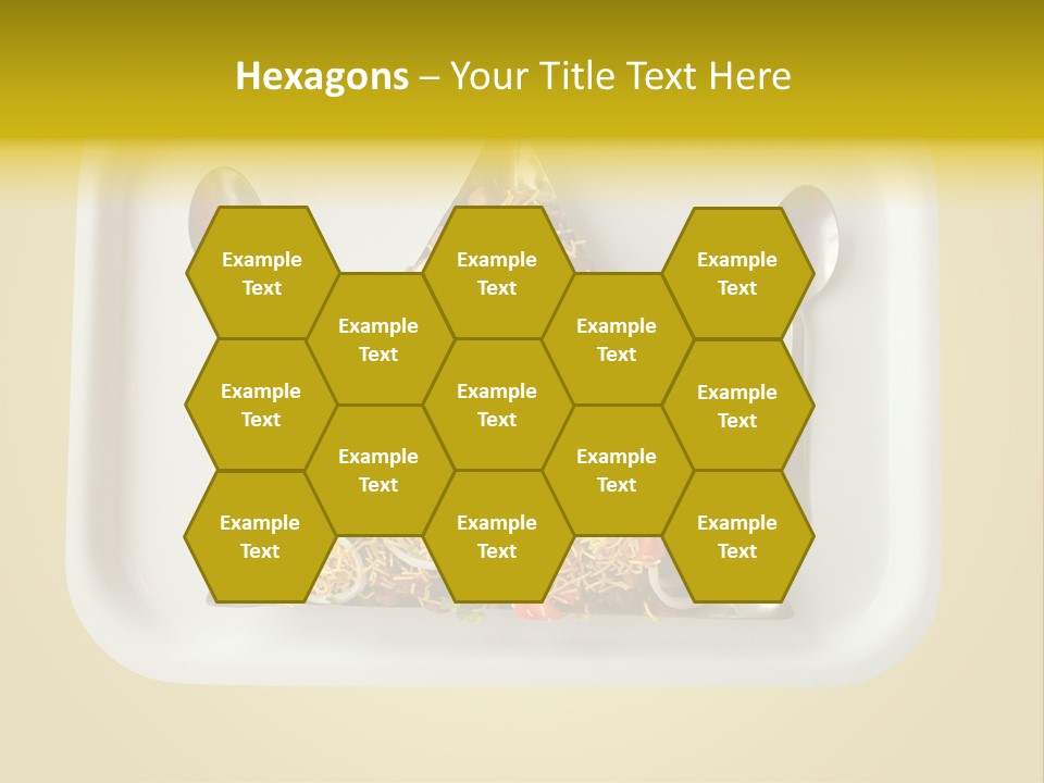 Chutney Isolated Pakodi PowerPoint Template