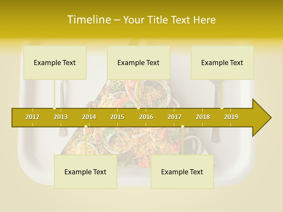 Chutney Isolated Pakodi PowerPoint Template