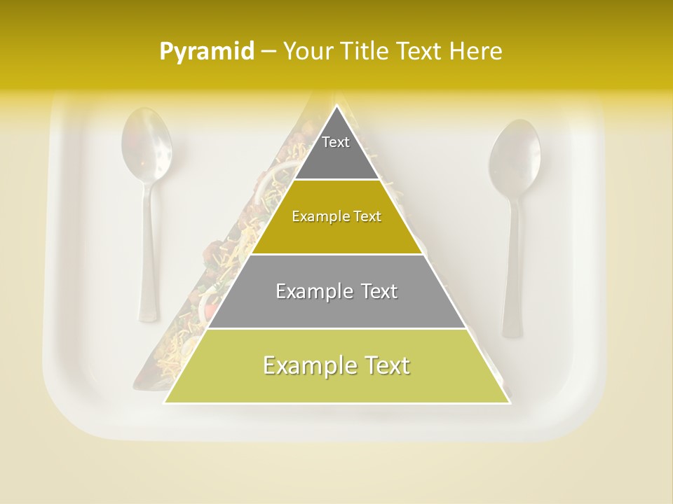 Chutney Isolated Pakodi PowerPoint Template