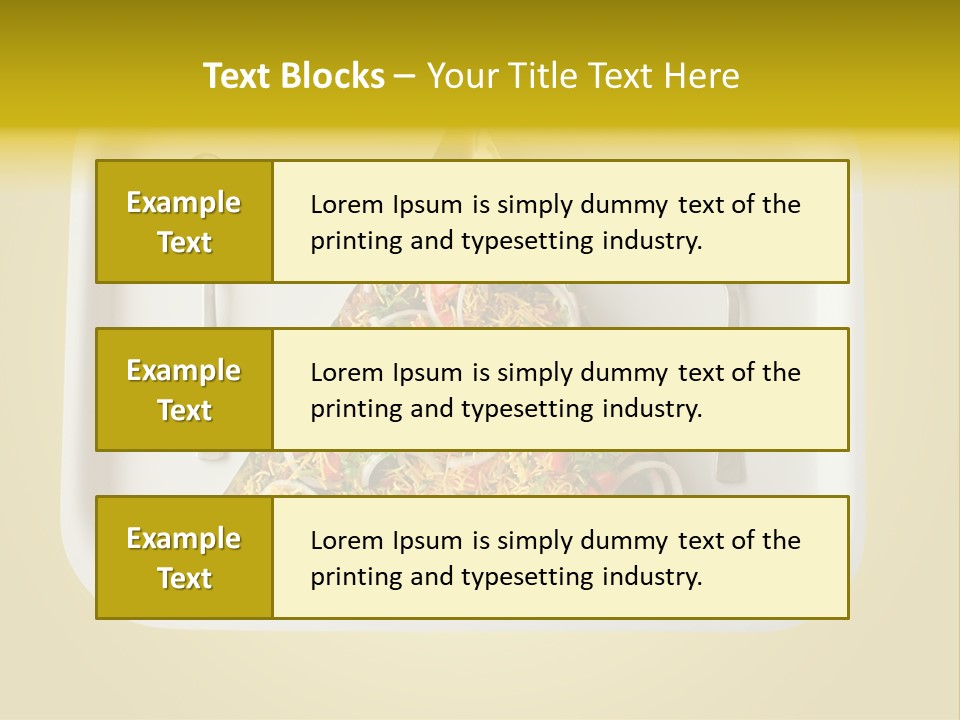 Chutney Isolated Pakodi PowerPoint Template