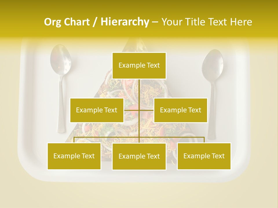 Chutney Isolated Pakodi PowerPoint Template