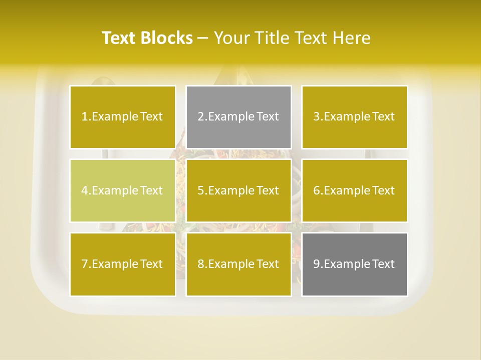 Chutney Isolated Pakodi PowerPoint Template