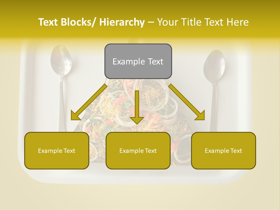 Chutney Isolated Pakodi PowerPoint Template