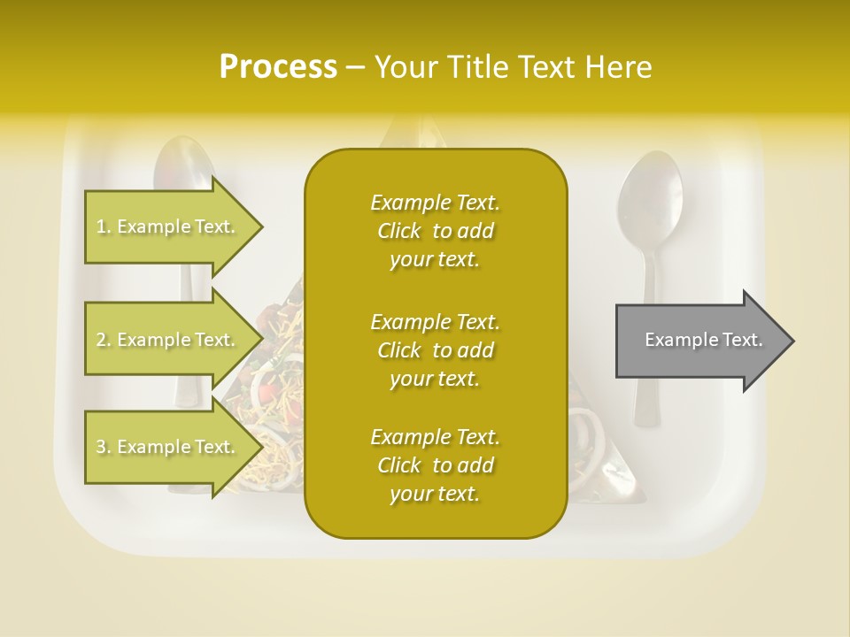 Chutney Isolated Pakodi PowerPoint Template