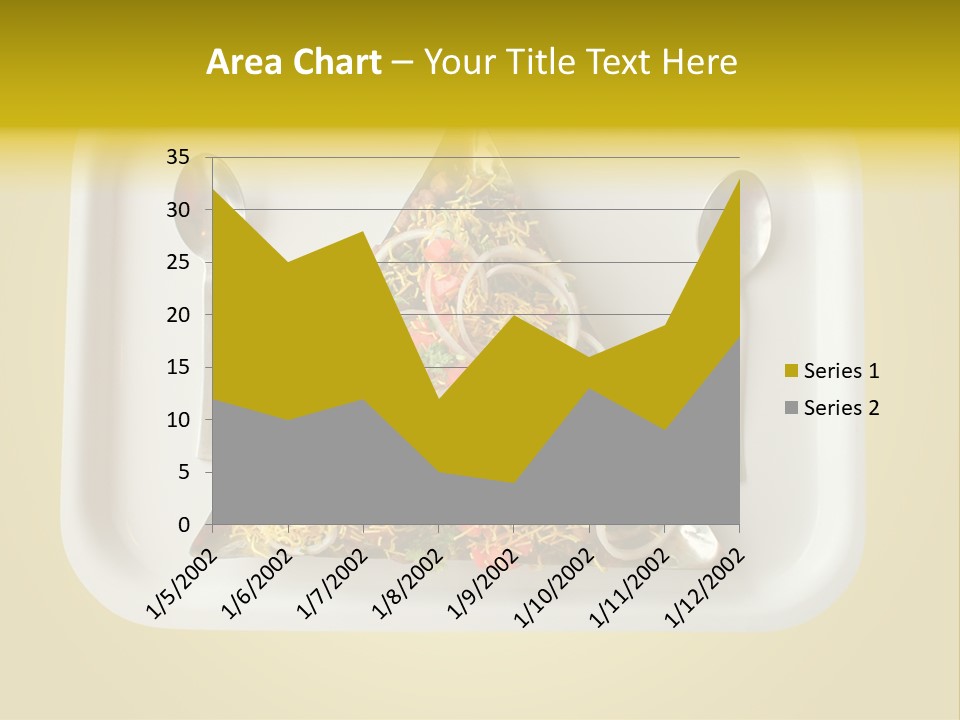 Chutney Isolated Pakodi PowerPoint Template