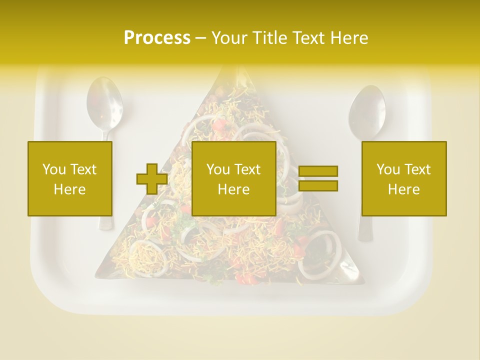 Chutney Isolated Pakodi PowerPoint Template