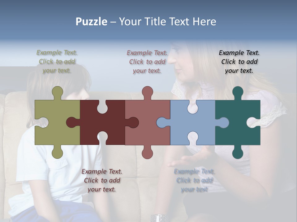 Person Boy Obedience PowerPoint Template