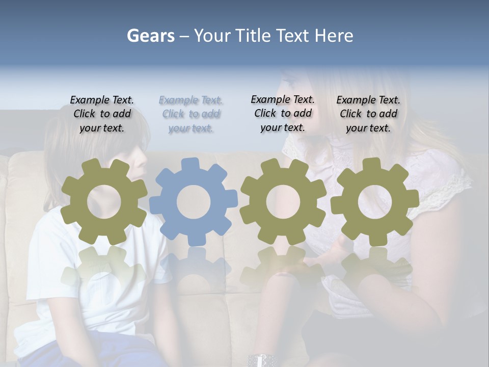 Person Boy Obedience PowerPoint Template