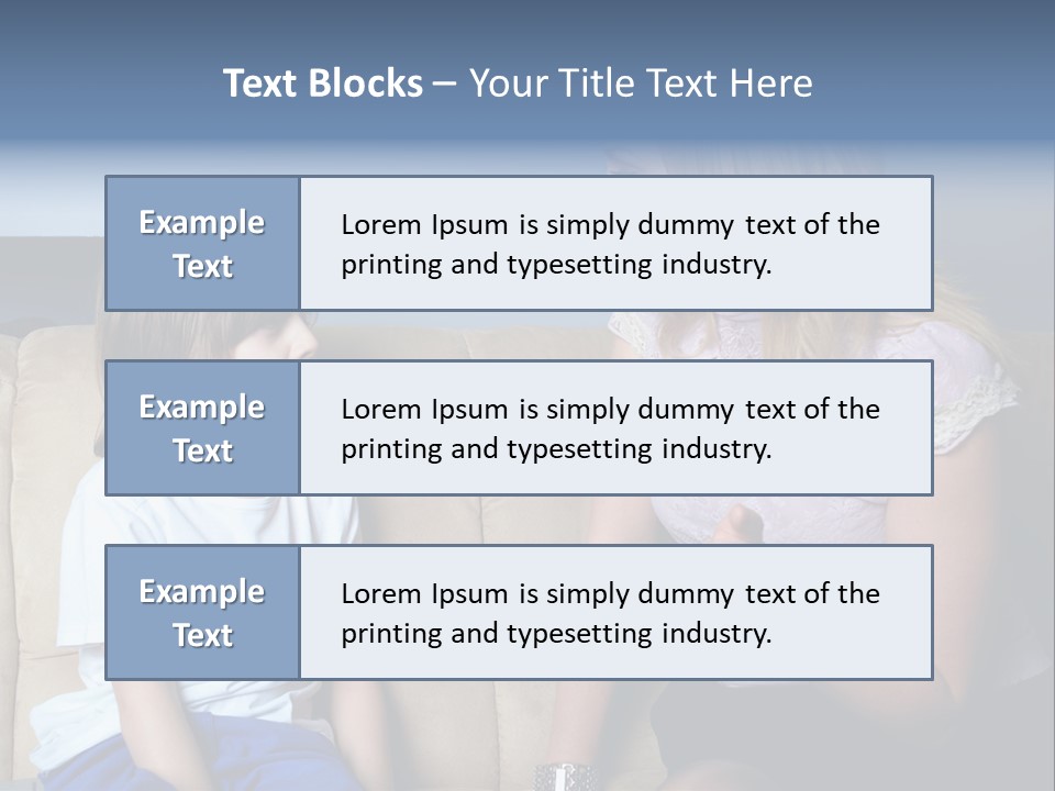 Person Boy Obedience PowerPoint Template