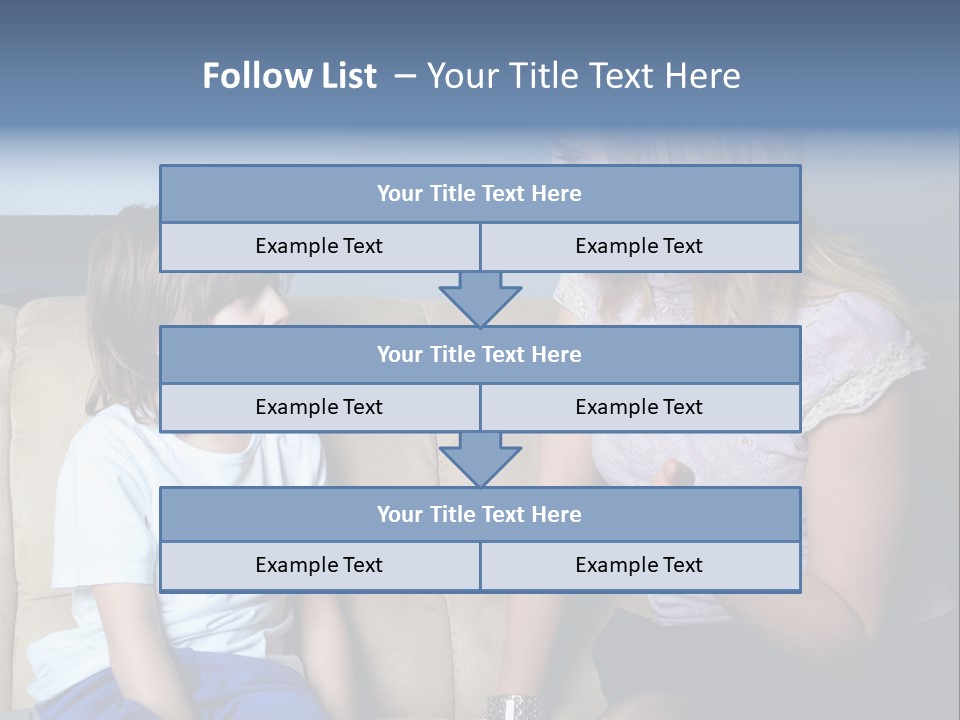 Person Boy Obedience PowerPoint Template