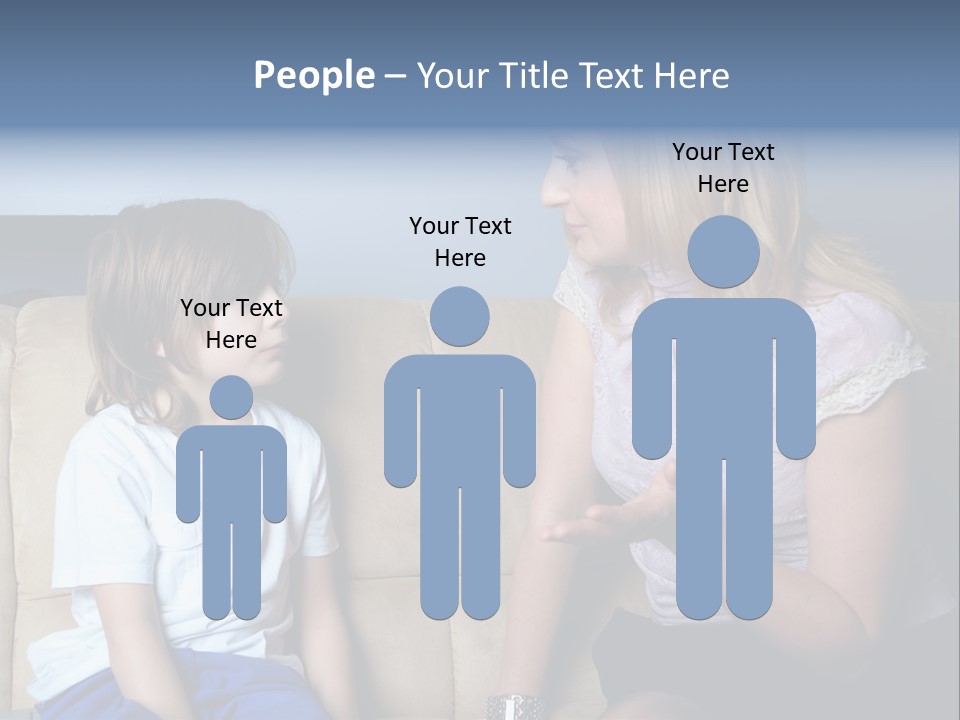 Person Boy Obedience PowerPoint Template