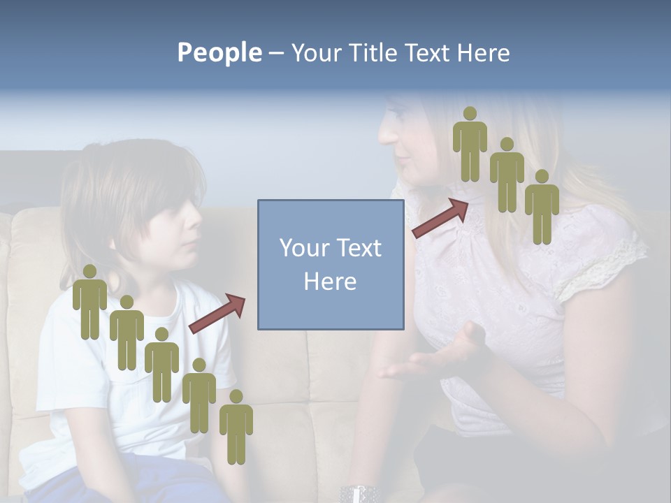 Person Boy Obedience PowerPoint Template