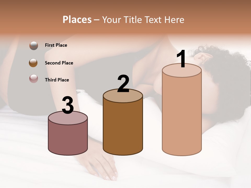 Healthy Touching Person PowerPoint Template