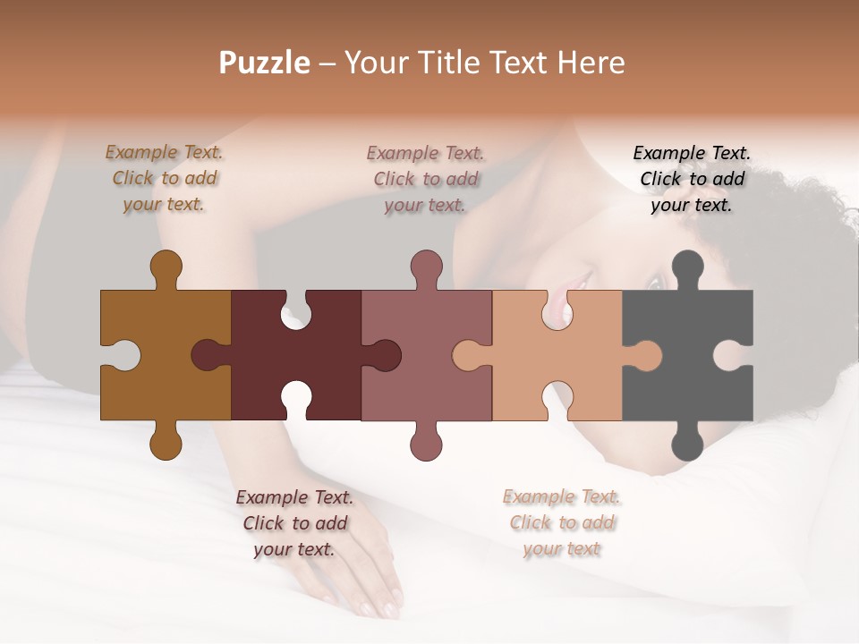 Healthy Touching Person PowerPoint Template