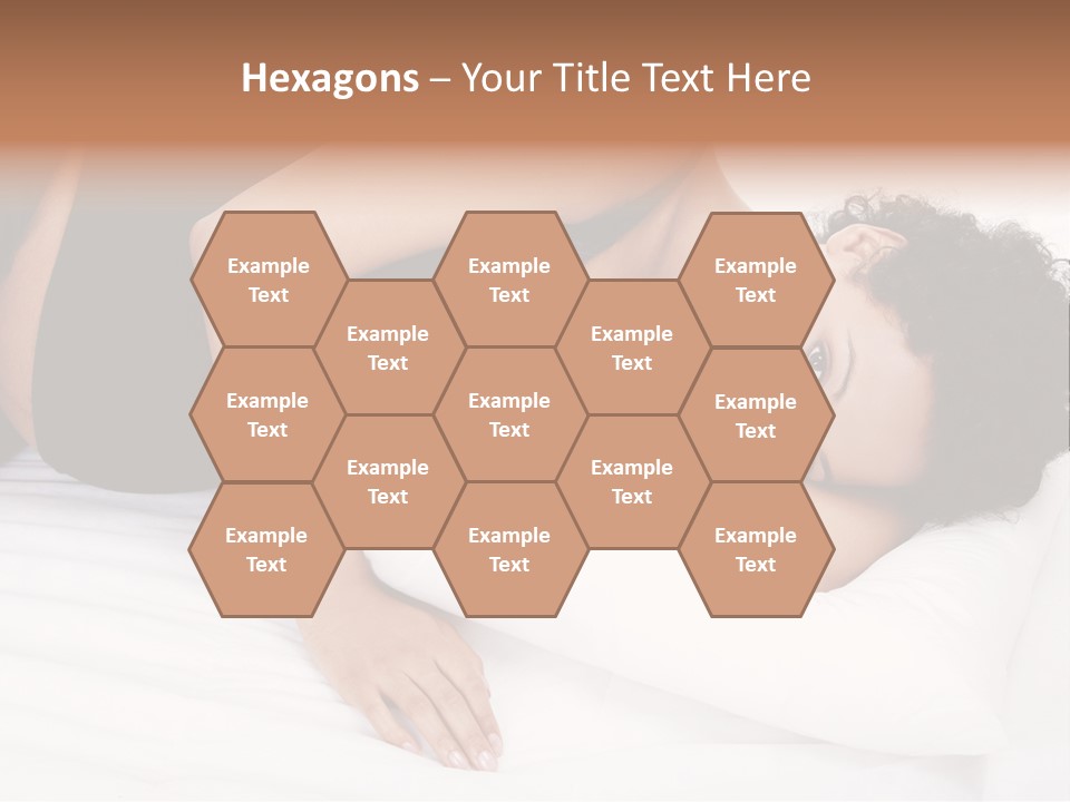 Healthy Touching Person PowerPoint Template