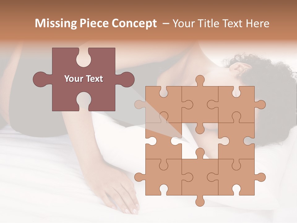 Healthy Touching Person PowerPoint Template