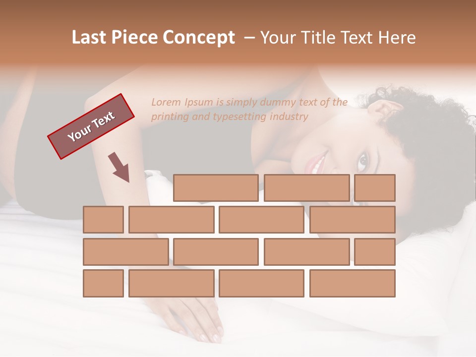 Healthy Touching Person PowerPoint Template