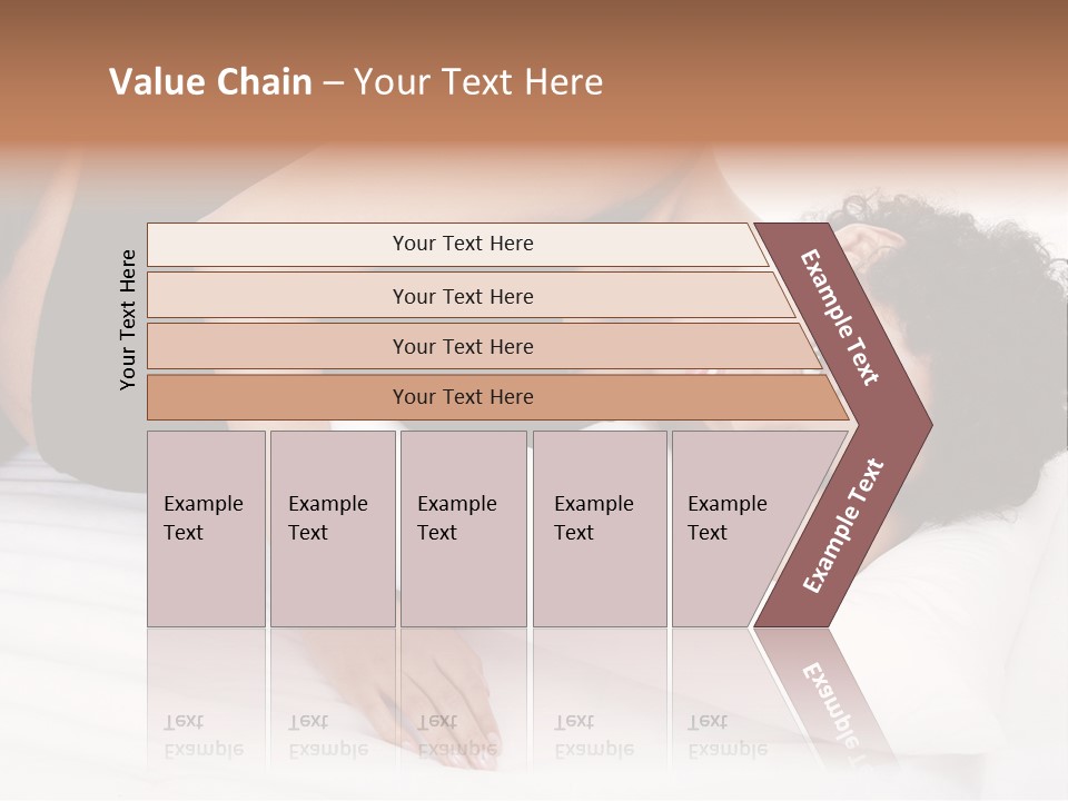 Healthy Touching Person PowerPoint Template