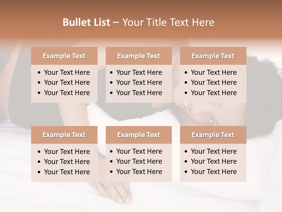 Healthy Touching Person PowerPoint Template