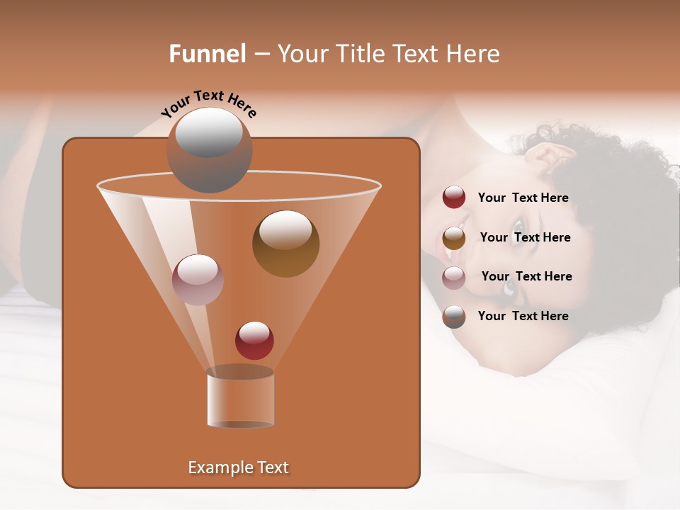 Healthy Touching Person PowerPoint Template