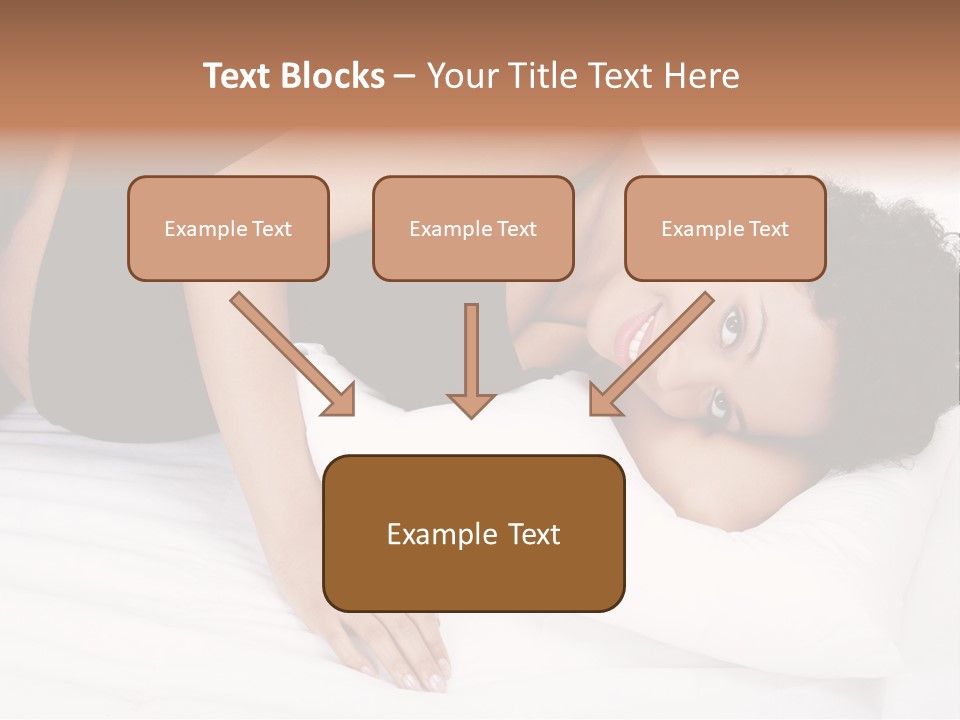 Healthy Touching Person PowerPoint Template