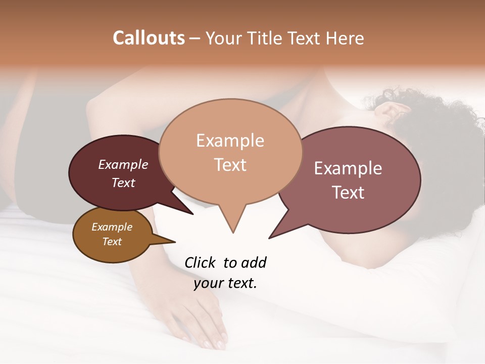 Healthy Touching Person PowerPoint Template