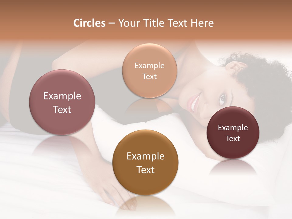 Healthy Touching Person PowerPoint Template