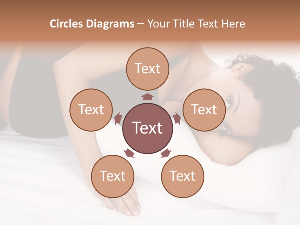 Healthy Touching Person PowerPoint Template