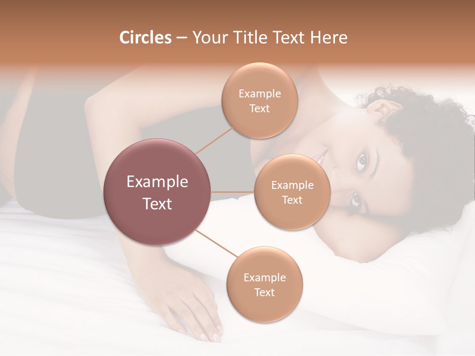 Healthy Touching Person PowerPoint Template