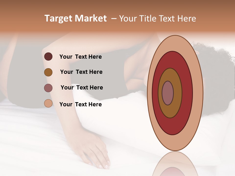 Healthy Touching Person PowerPoint Template