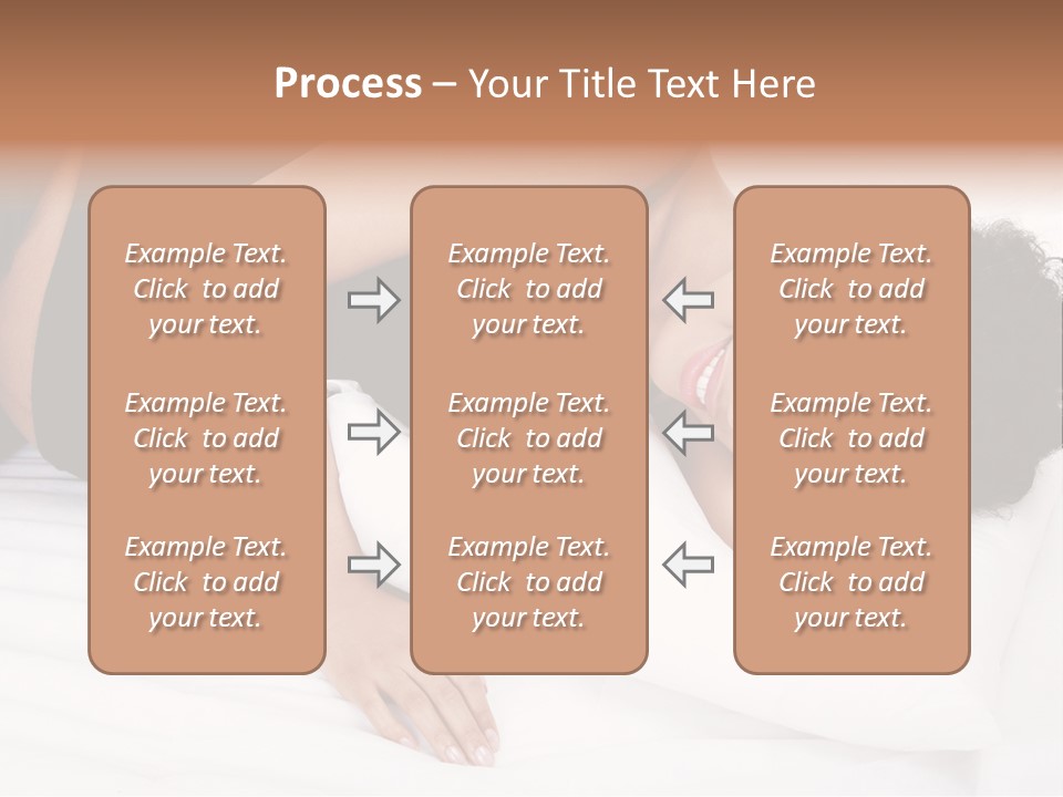 Healthy Touching Person PowerPoint Template
