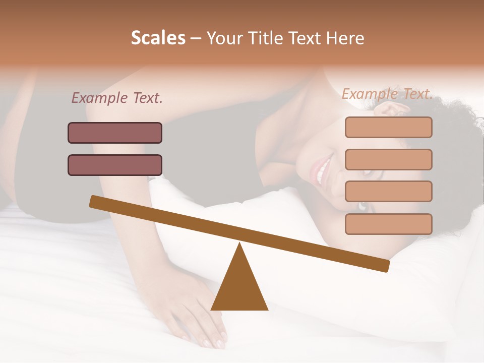 Healthy Touching Person PowerPoint Template