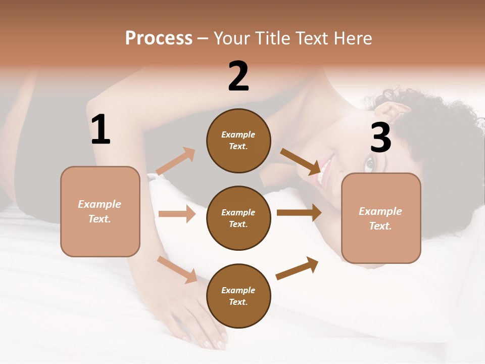 Healthy Touching Person PowerPoint Template