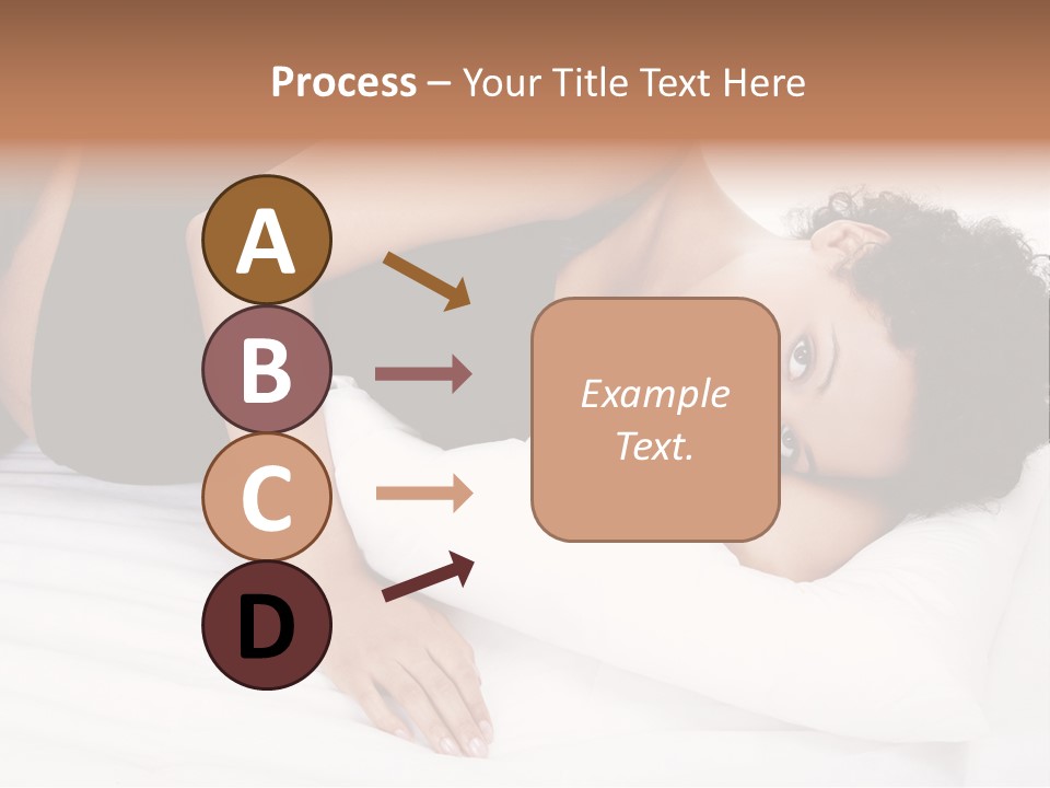 Healthy Touching Person PowerPoint Template