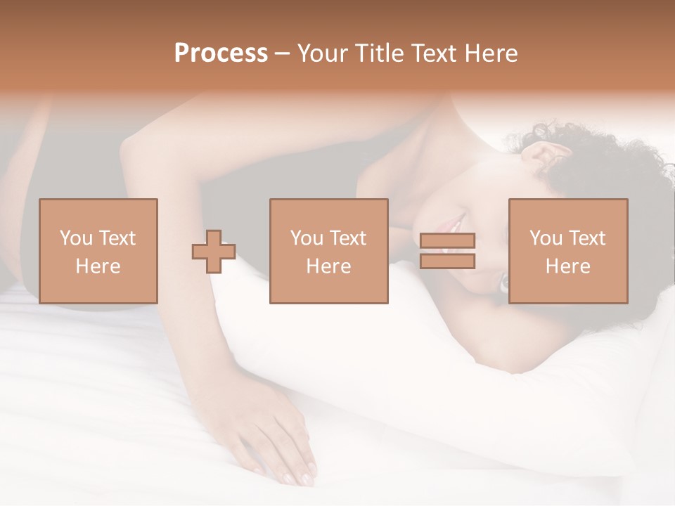 Healthy Touching Person PowerPoint Template