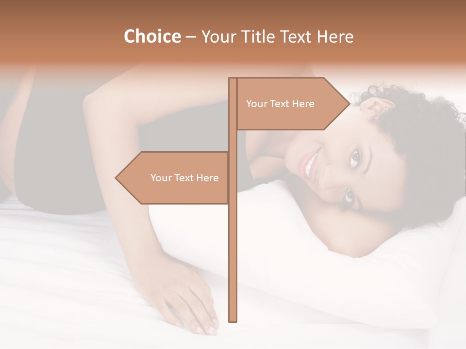 Healthy Touching Person PowerPoint Template