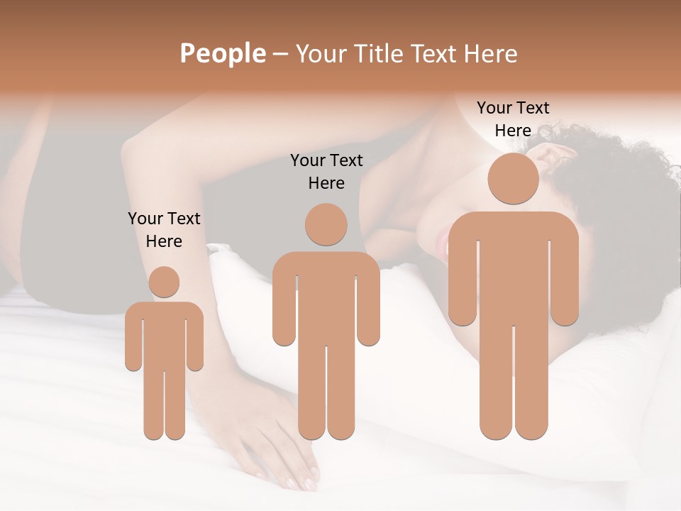 Healthy Touching Person PowerPoint Template