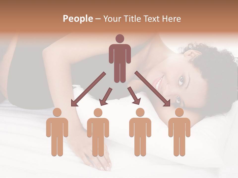Healthy Touching Person PowerPoint Template