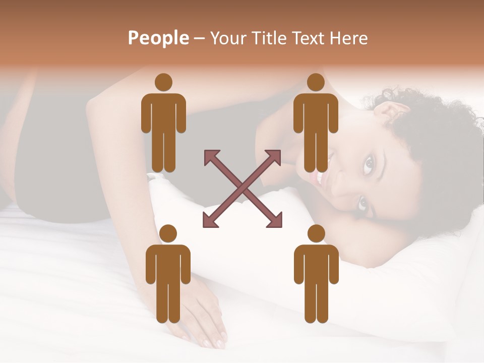 Healthy Touching Person PowerPoint Template