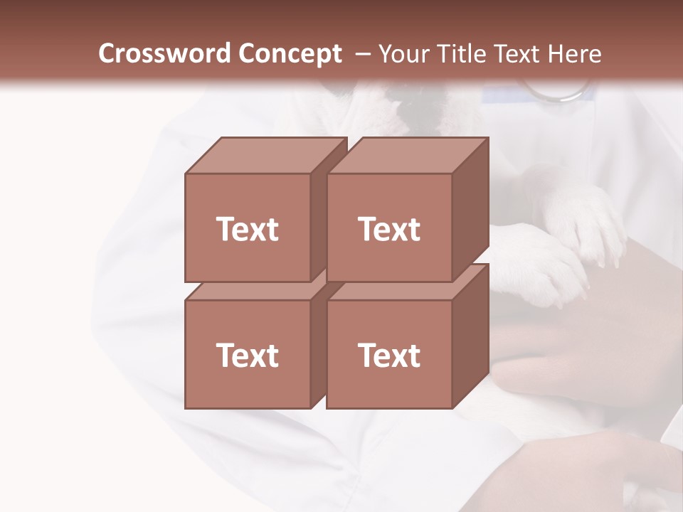 Veterinarian Care Trust PowerPoint Template