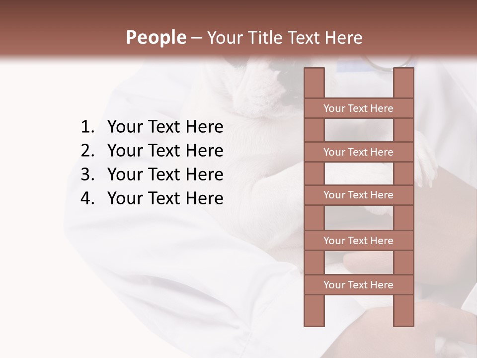 Veterinarian Care Trust PowerPoint Template