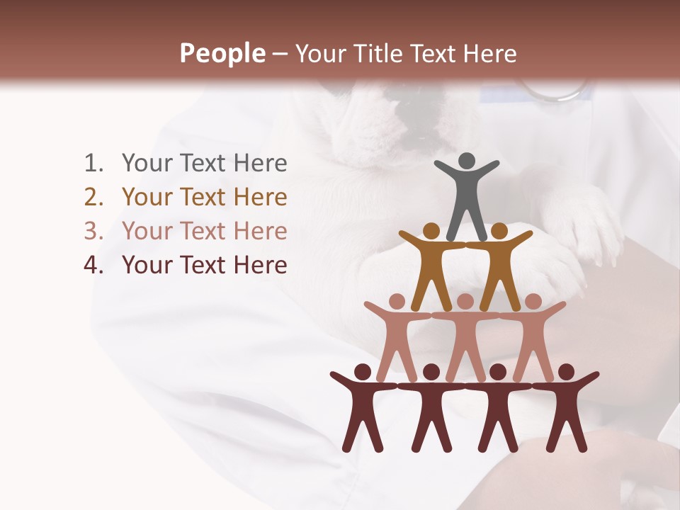 Veterinarian Care Trust PowerPoint Template