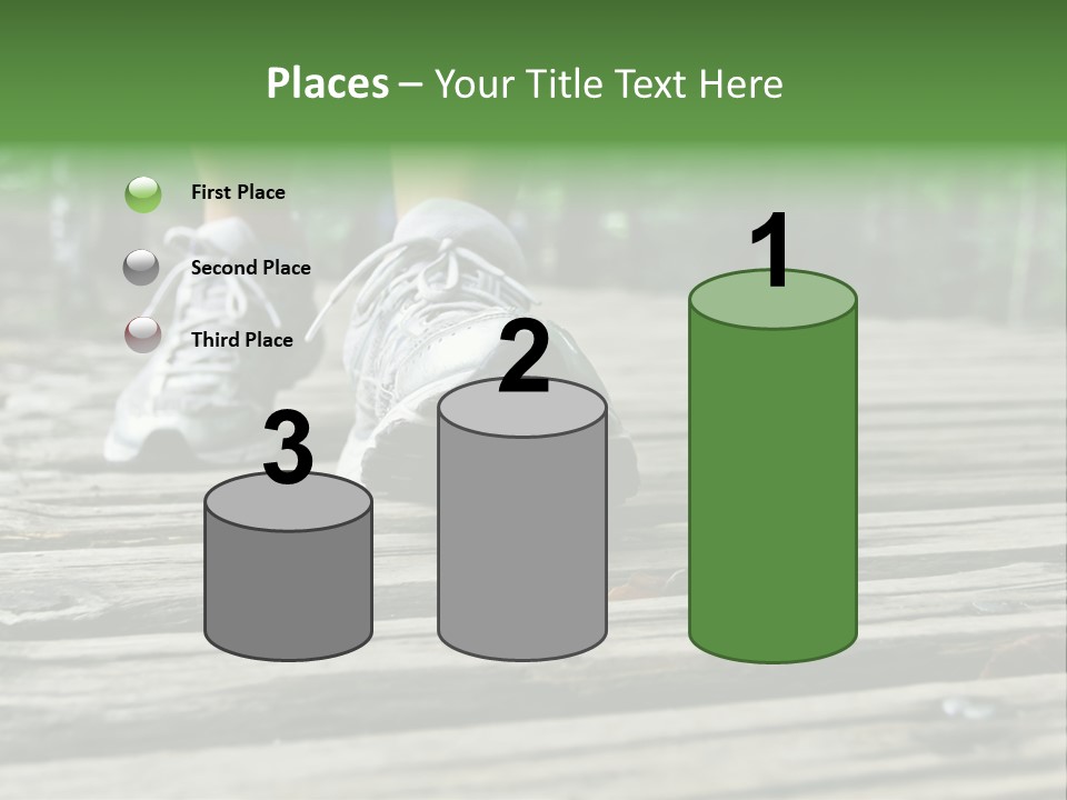 Activity Lake Sidewalk PowerPoint Template