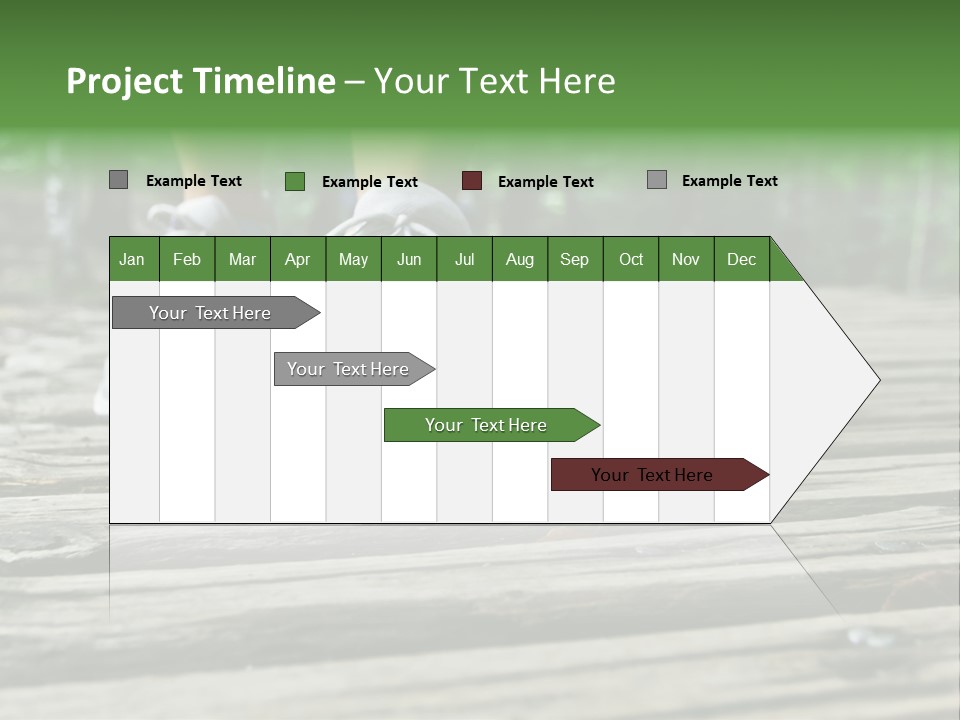 Activity Lake Sidewalk PowerPoint Template