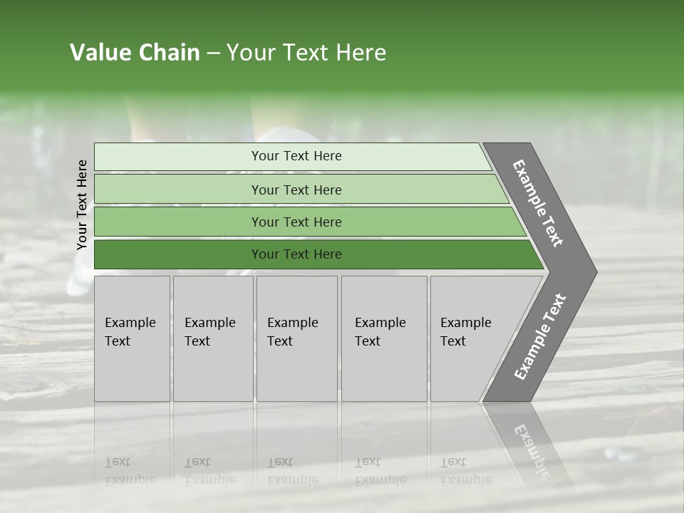 Activity Lake Sidewalk PowerPoint Template