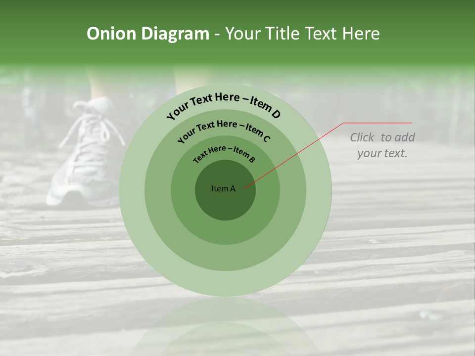 Activity Lake Sidewalk PowerPoint Template