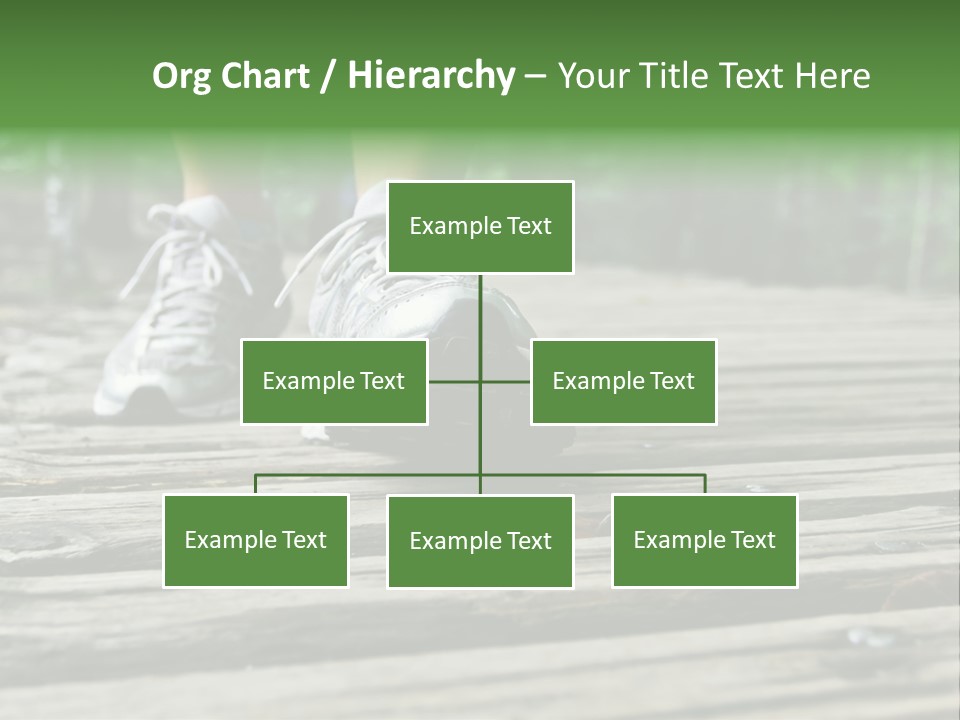 Activity Lake Sidewalk PowerPoint Template