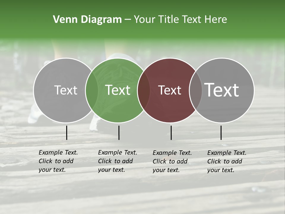 Activity Lake Sidewalk PowerPoint Template